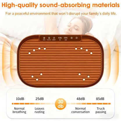 Quiet Full-Body Vibration Platform (Magnet Massage & Bluetooth)