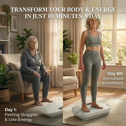 Effortless Fat Burning, Fast Sculpting! Professional Vibration Fat Burner, Your Shortcut to a Leaner, Healthier You