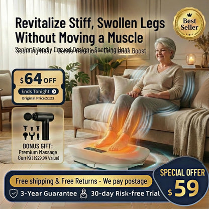 Effortless Fat Burning, Fast Sculpting! Professional Vibration Fat Burner, Your Shortcut to a Leaner, Healthier You