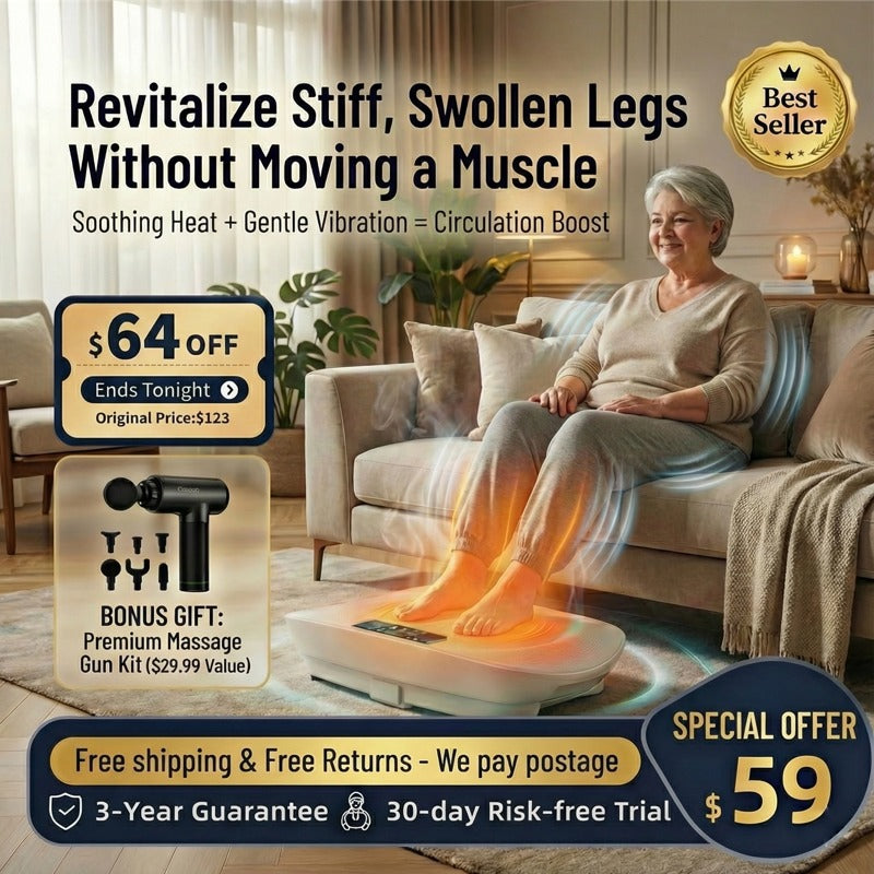 Effortless Fat Burning, Fast Sculpting! Professional Vibration Fat Burner, Your Shortcut to a Leaner, Healthier You