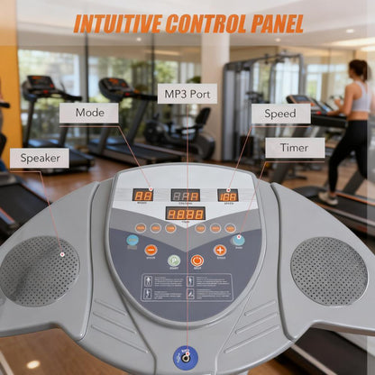 Full-Body Vibration Exercise Platform (330 lbs Capacity)