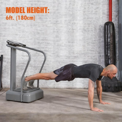 Full-Body Vibration Exercise Platform (330 lbs Capacity)