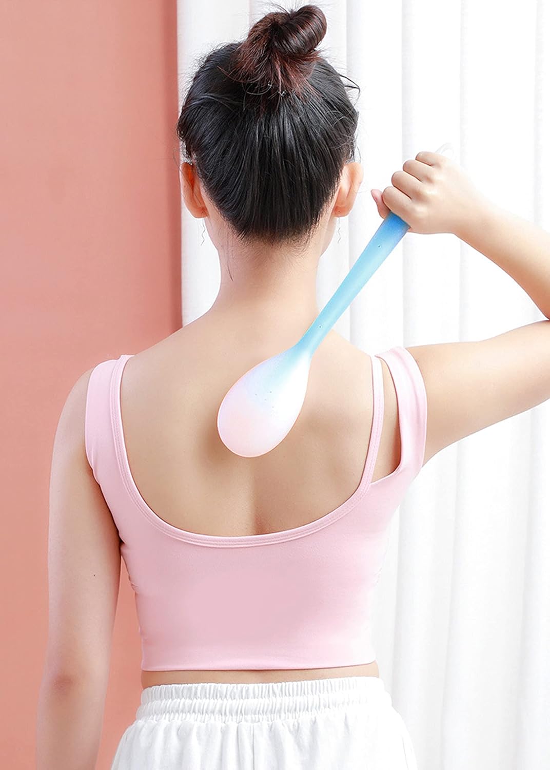 Relieve tension anywhere. A compact massage tool designed for instant neck, shoulder, and foot relief.