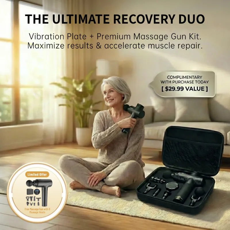 Effortless Fat Burning, Fast Sculpting! Professional Vibration Fat Burner, Your Shortcut to a Leaner, Healthier You