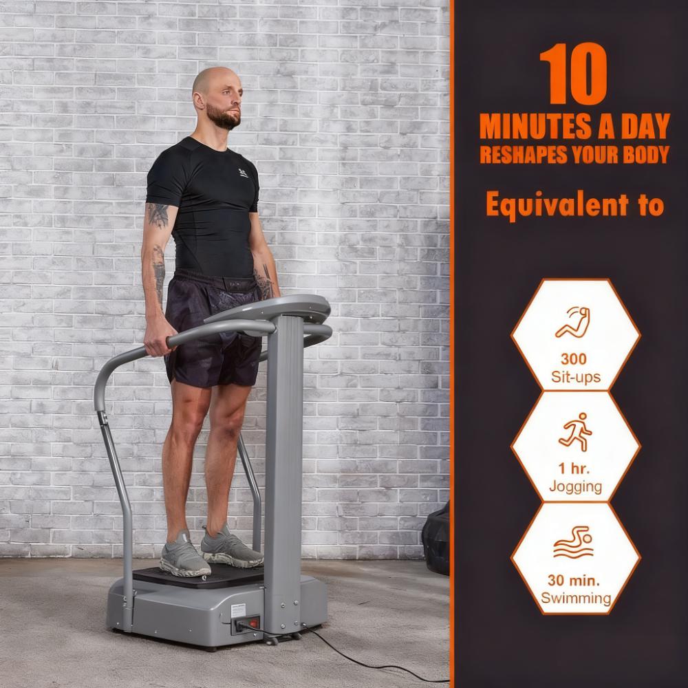 Full-Body Vibration Exercise Platform (330 lbs Capacity)