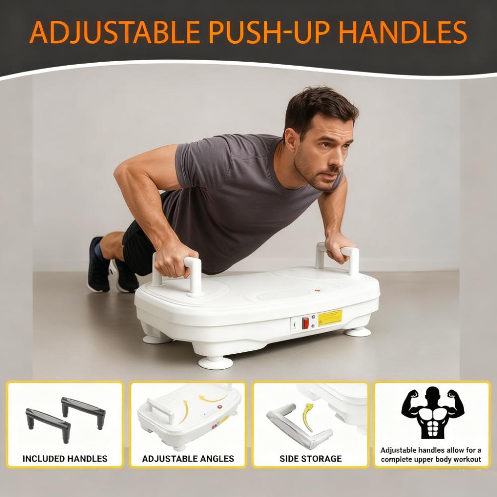 Full-Body Vibration Platform (Therapy & Fitness 2-in-1)