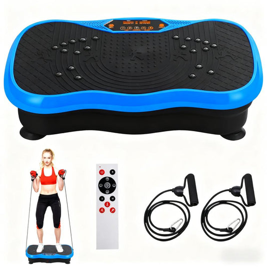 10-Minute Full-Body Vibration Exercise Platform (260 lbs Capacity)