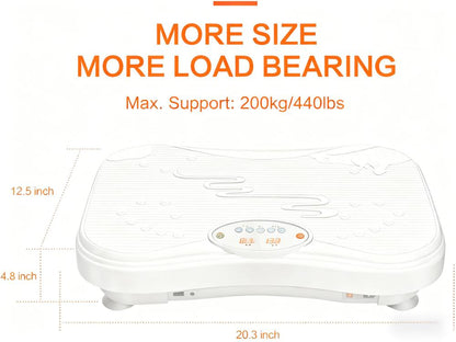 Full-Body Vibration Shaping Platform (440 lbs Capacity)
