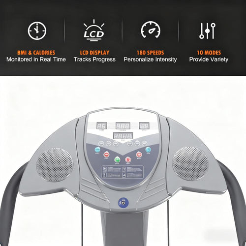 Full-Body Vibration Exercise Platform (330 lbs Capacity)