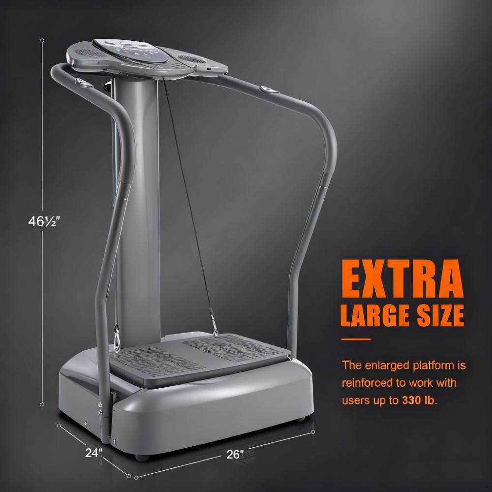 Full-Body Vibration Exercise Platform (330 lbs Capacity)